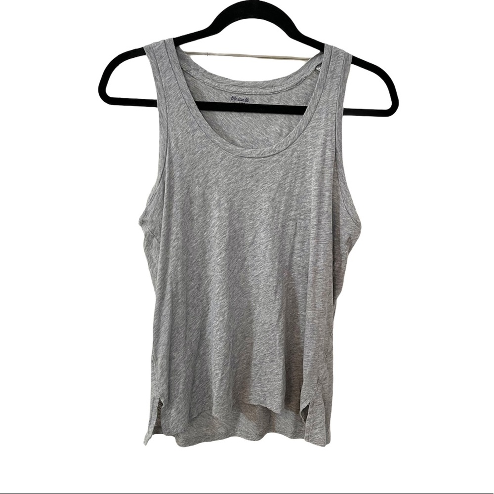 Madewell Gray Muscle Tank